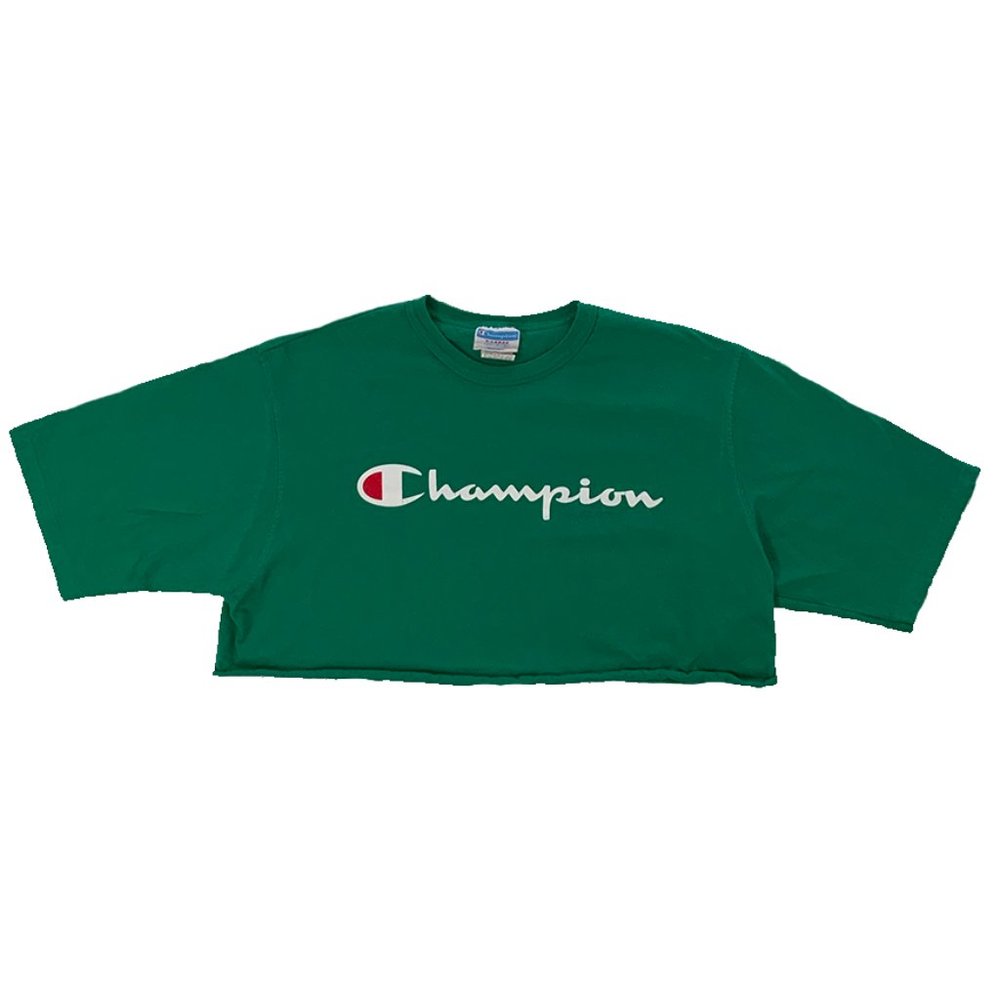 Oversized Cropped Champion Shirt